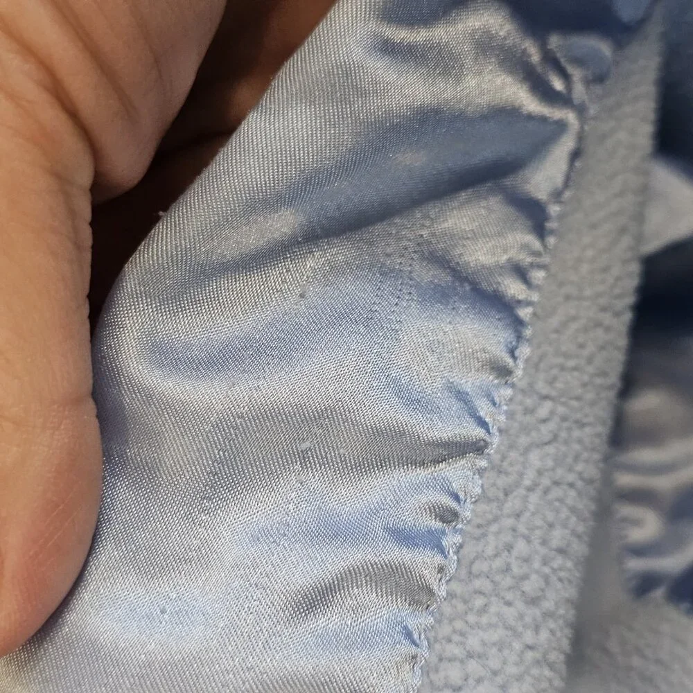 Parents Choice Blue‎ Baby Blanket Satin Trim Truck Car Plane Airplane Fleece